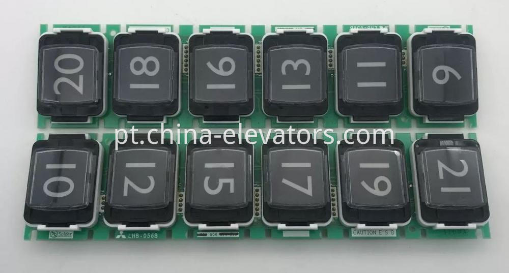 LHB-056B Button Board for Mitsubishi Elevators